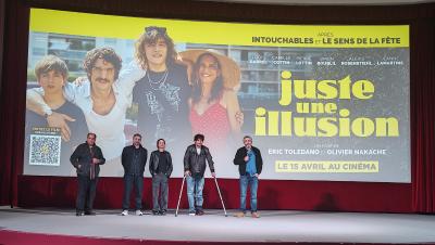 En présence de Camille COTTIN, Louis GARREL, Eric TOLEDANO et Olivier NAKACHE